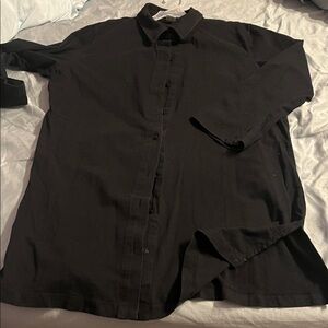Black Button-Up Shirt